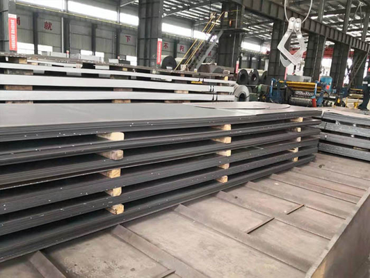닦은 반열 된 합금 철강 장 ASTM JIS DIN 표준 넓은 철강판 1200mm - 2500mm